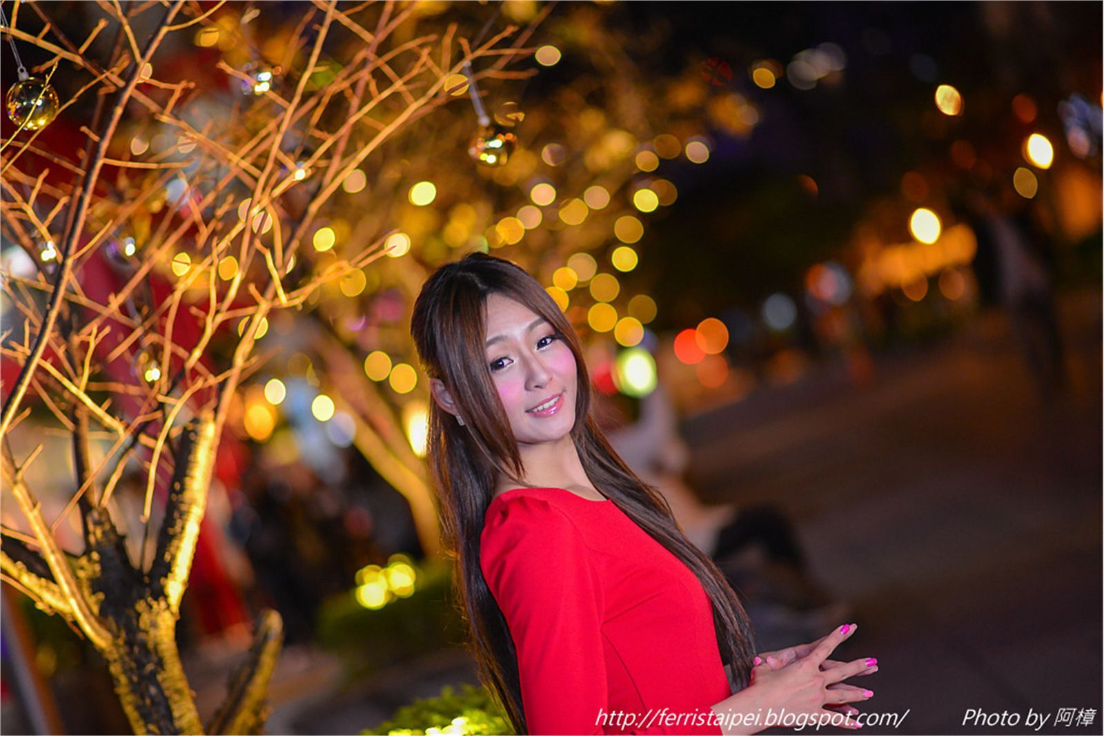 Beautyleg女神-小雪 Winnie台南耶诞夜拍